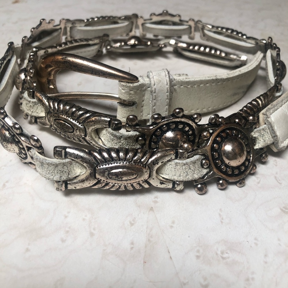 Leather belt